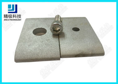 Plate Type Connection Sandblasting Aluminium Tube Joints Parallel Holder AL-11