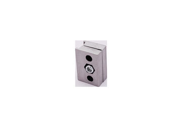 Outer Aluminum Alloy Aluminum Pipe Connectors AL-17 Anodizing Silver Andoic Oxidation Surface
