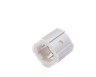 Andoic Oxidation Surface Aluminum Tubing Joints AL-18-A Outer Connectors Anodizing Silver