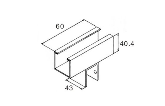 Eco-Friendly Industrial Roller Track Joint