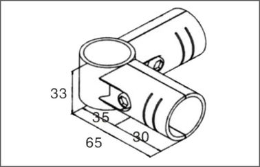 Flexible Metal Pipe Connectors Dia 28mm Plastic Coated Pipes And Metal Pipe Joints