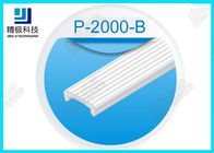 HDPE η πλαστική ολίσθηση οδηγών αλυσίδων για τη μεταφορά της συσκευής, λευκό σύρει την ολίσθηση π-2000-β