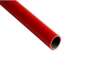 Κόκκινο ράφι σωλήνων σωλήνων χάλυβα 3 ABS στρώματος ντυμένο πλαστικό για τον πάγκο εργασίας