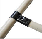 2.5mm SPCC Steel Reusable Metal Pipe Connector with Electrophoresis Surface Treatment