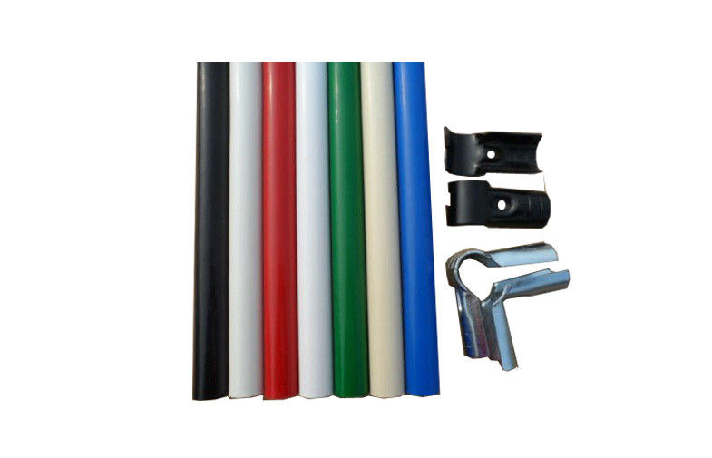 Eco-Friendly Flexible Plastic Coated Pipe and Pipe Joint 1.2mm for Lean Tube System, Workbench, Material Handling and Industrial Storage Applications